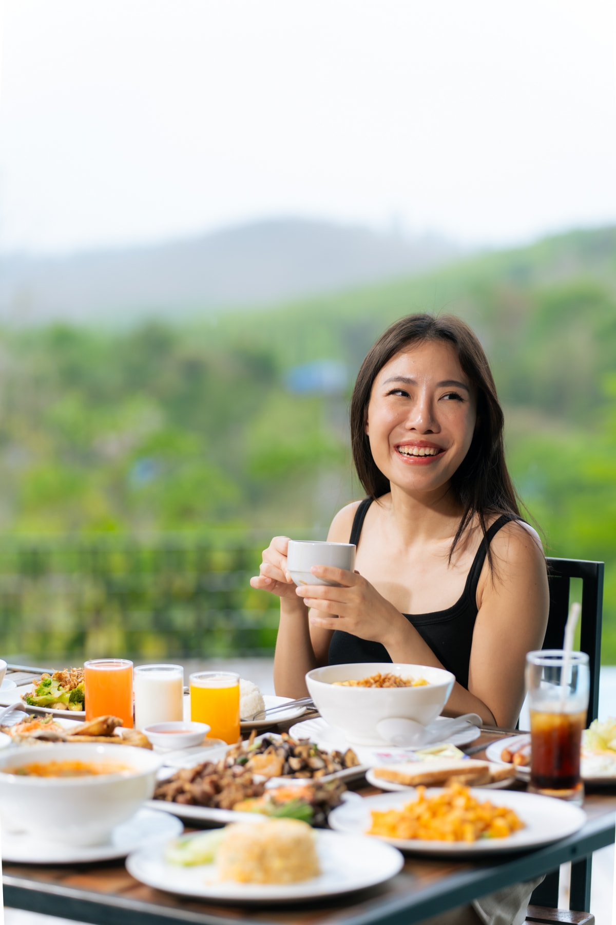 อาหารเช้า Veravian Resort วังน้ำเขียว