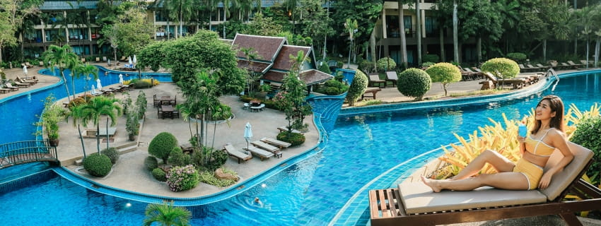 The Green Park Resort, พัทยา
