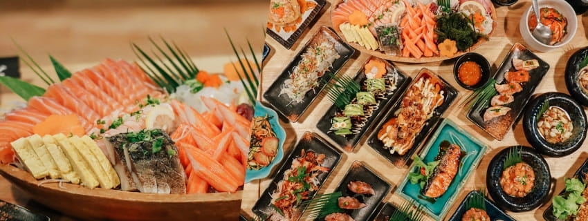 Okami Sushi Premium The Best Of Japanese Food Buffet🍱, Video published by  แพ้ของอร่อย