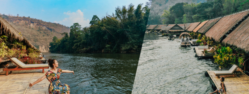 River Kwai Jungle Raft, กาญจนบุรี