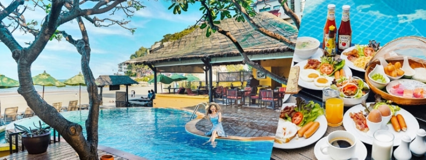 (สำหรับ 2 ท่าน) Supatra Hua Hin Resort, หัวหิน