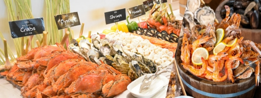 Seafood &amp; International Buffet(Grand Richmond Hotel), นนทบุรี