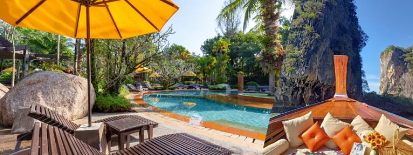 Tour : The Hotspring Beach Resort, พังงา