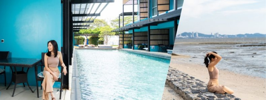 Beach Walk Boutique Resort, บางแสน