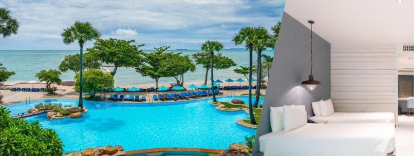 garden seaview pattaya, พัทยา
