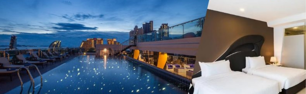 Blue Boat Hotel Pattaya, พัทยา