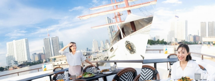 The Luxury White, ท่าเรือเอเชียทีค